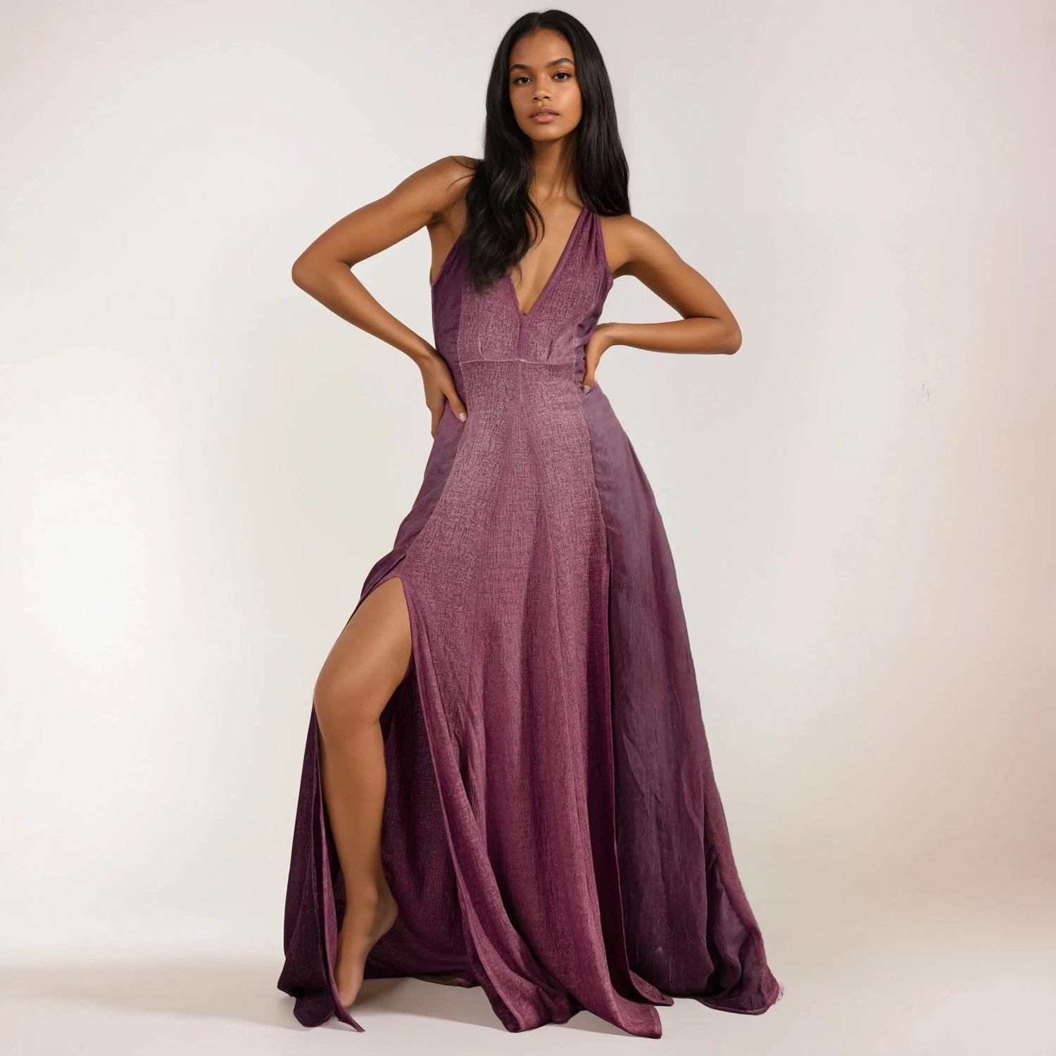 ZHE Dress in Cherry