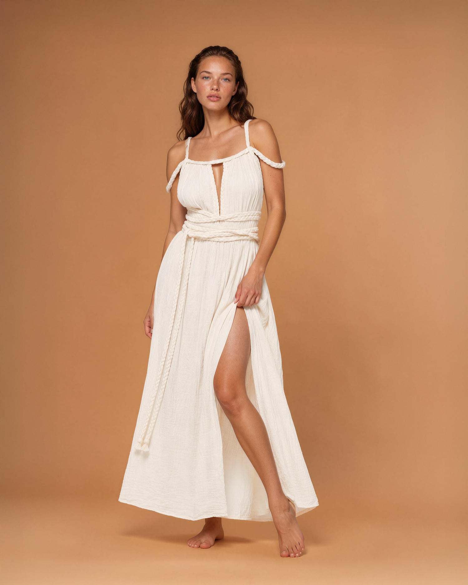 Dora Dress in White