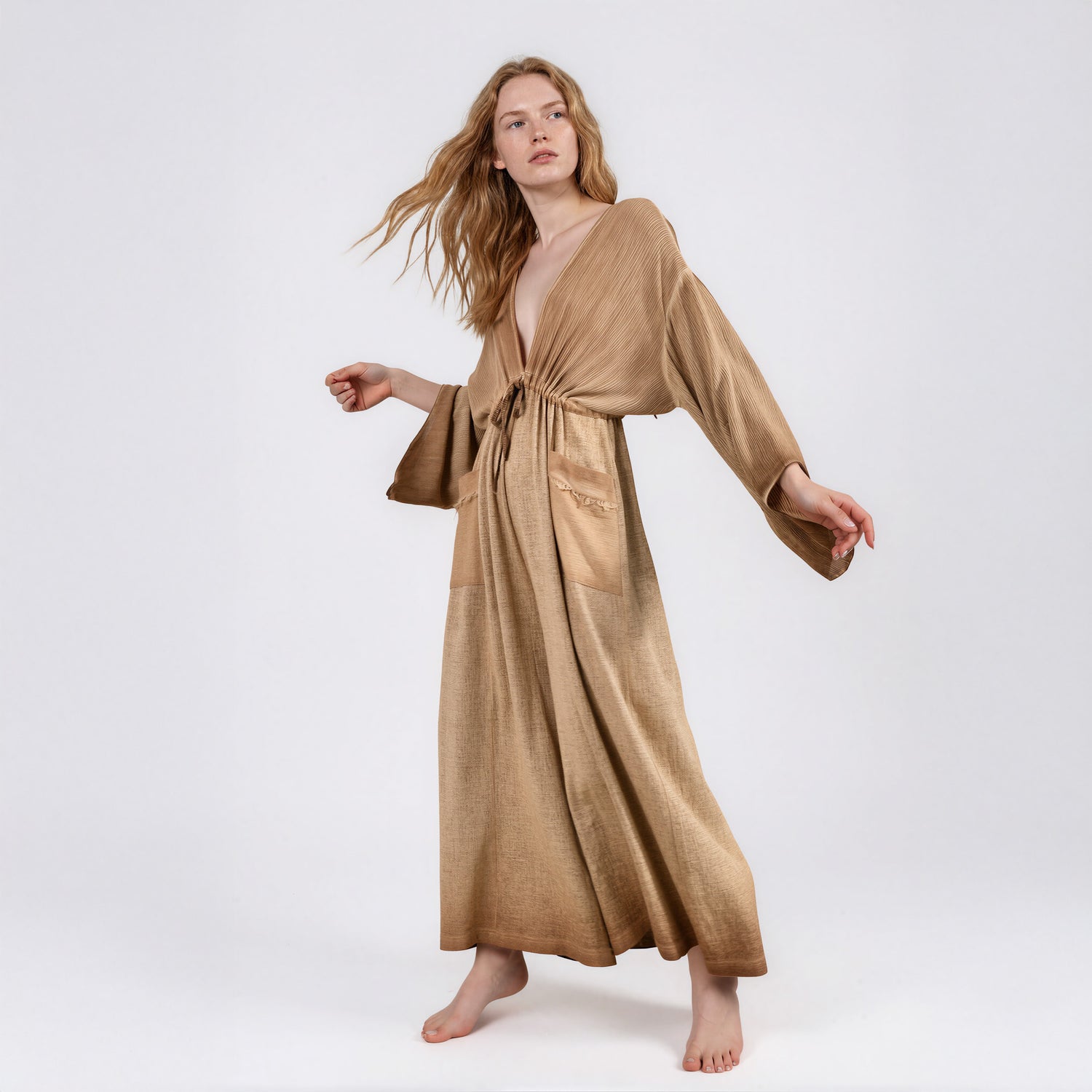 Altar Jumpsuit in Desert Sand
