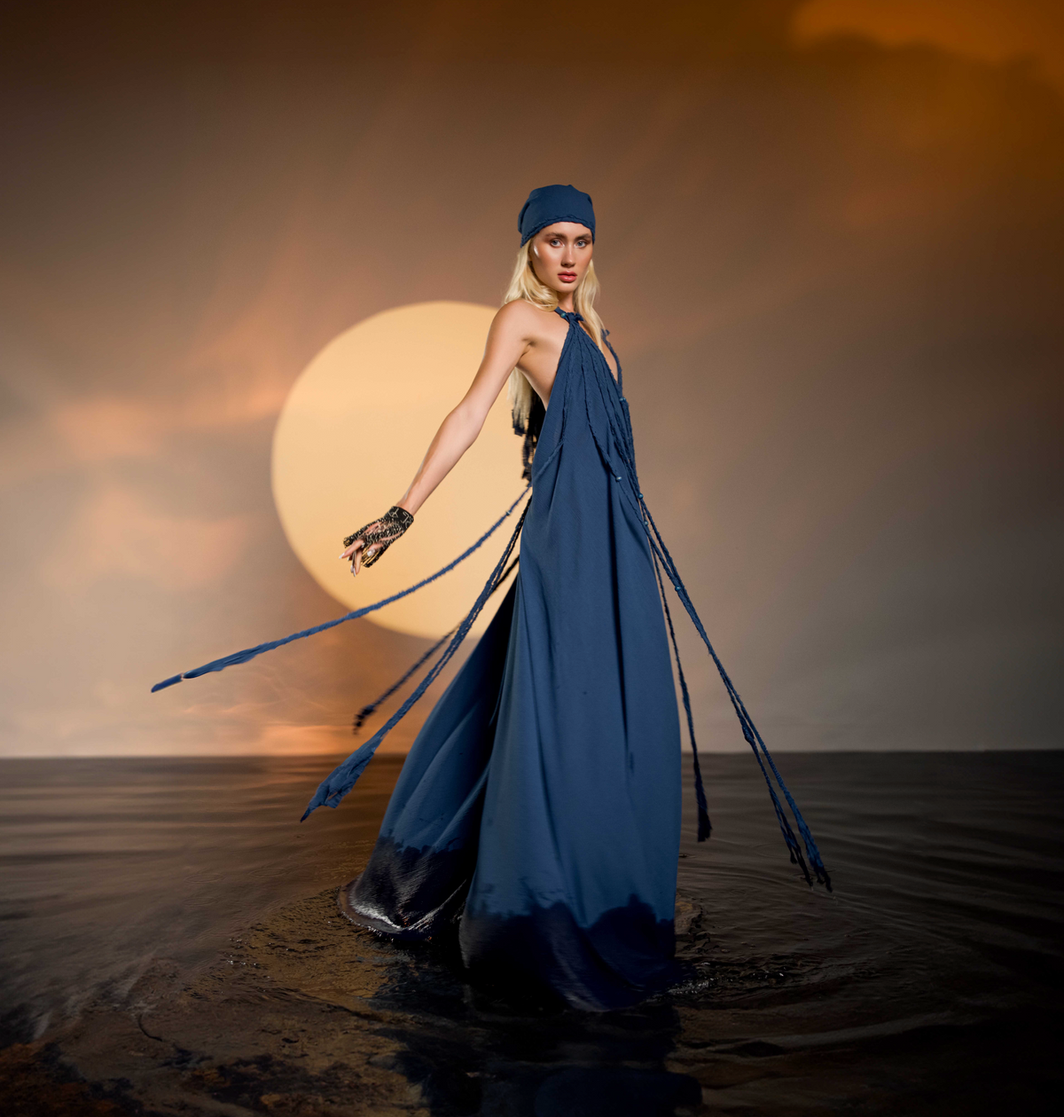 Kısmet Dress in Blue – Zhenabia