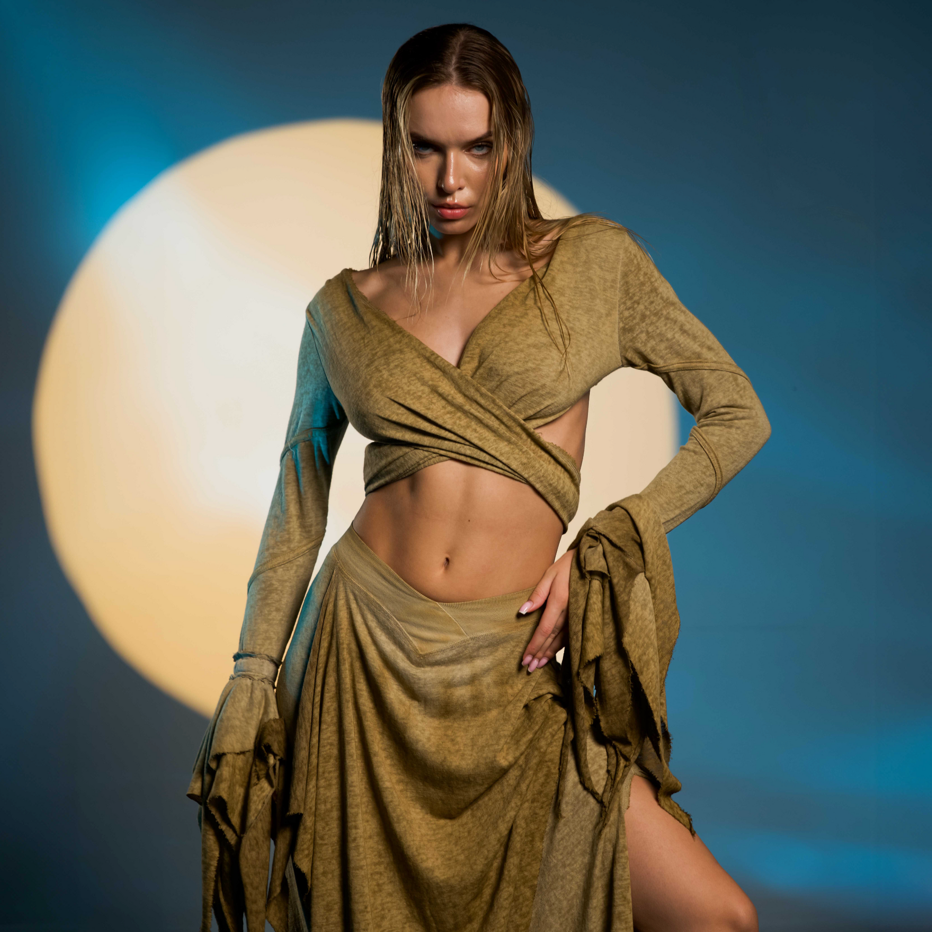 chanAmeri　2WAY RIBBON BOLERO DRESS overlace | ribbon bolero blouse