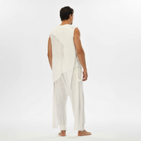 Garna Vest in White