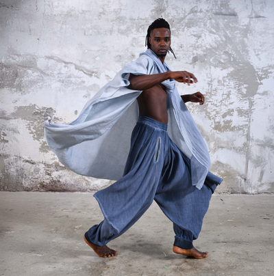 Shawl Multiway Kimono · Baby Blue
