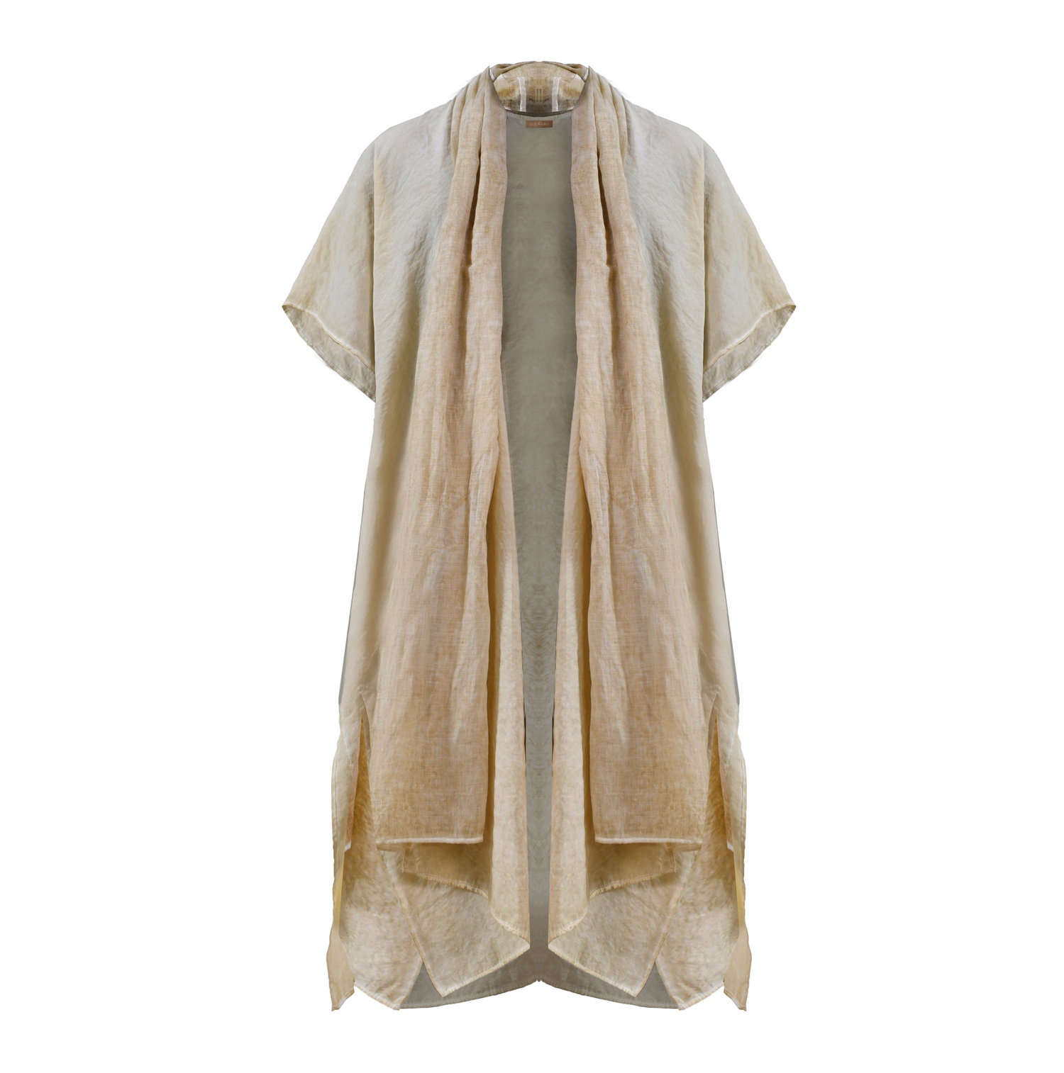 SHAWL Kimono in Vintage Lemon