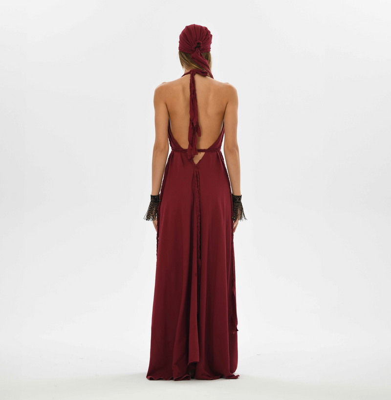 Kısmet Dress in Red