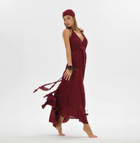 Kısmet Dress in Red