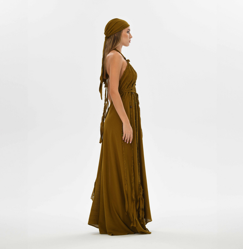 Kısmet Dress in Cumin