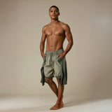 TRIBE Shorts in Khaki Green