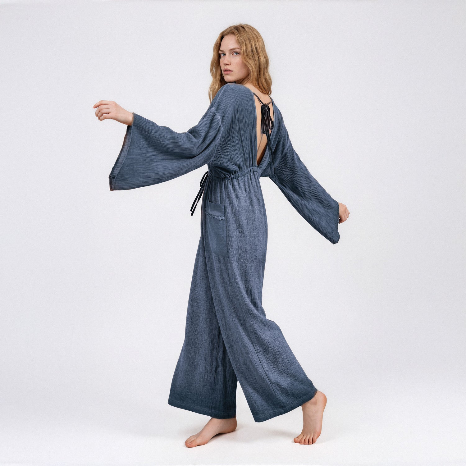 Altar Jumpsuit Dusty Blue