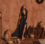 Anta Dress in Black