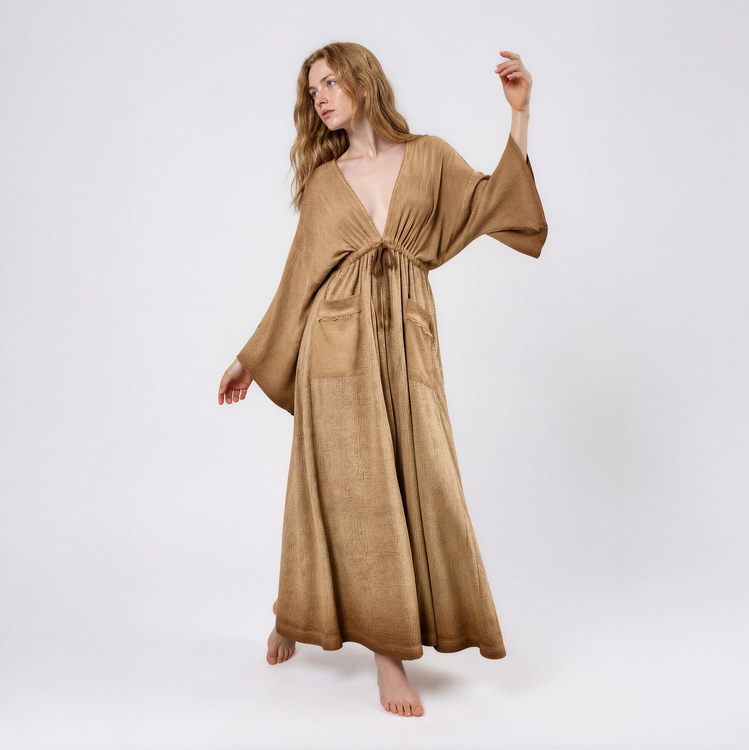 Altar Jumpsuit in Desert Sand