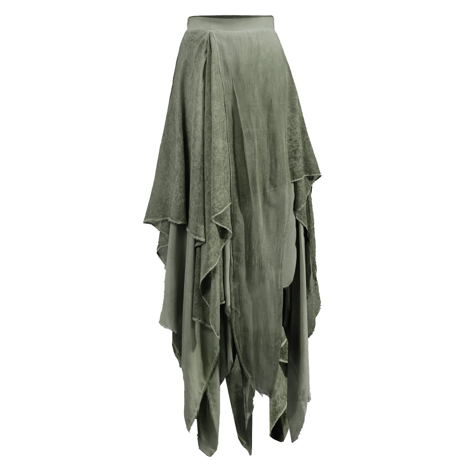 Boho Women Style Bohemian Goddess Skirt • Gypsy Layer Skirt