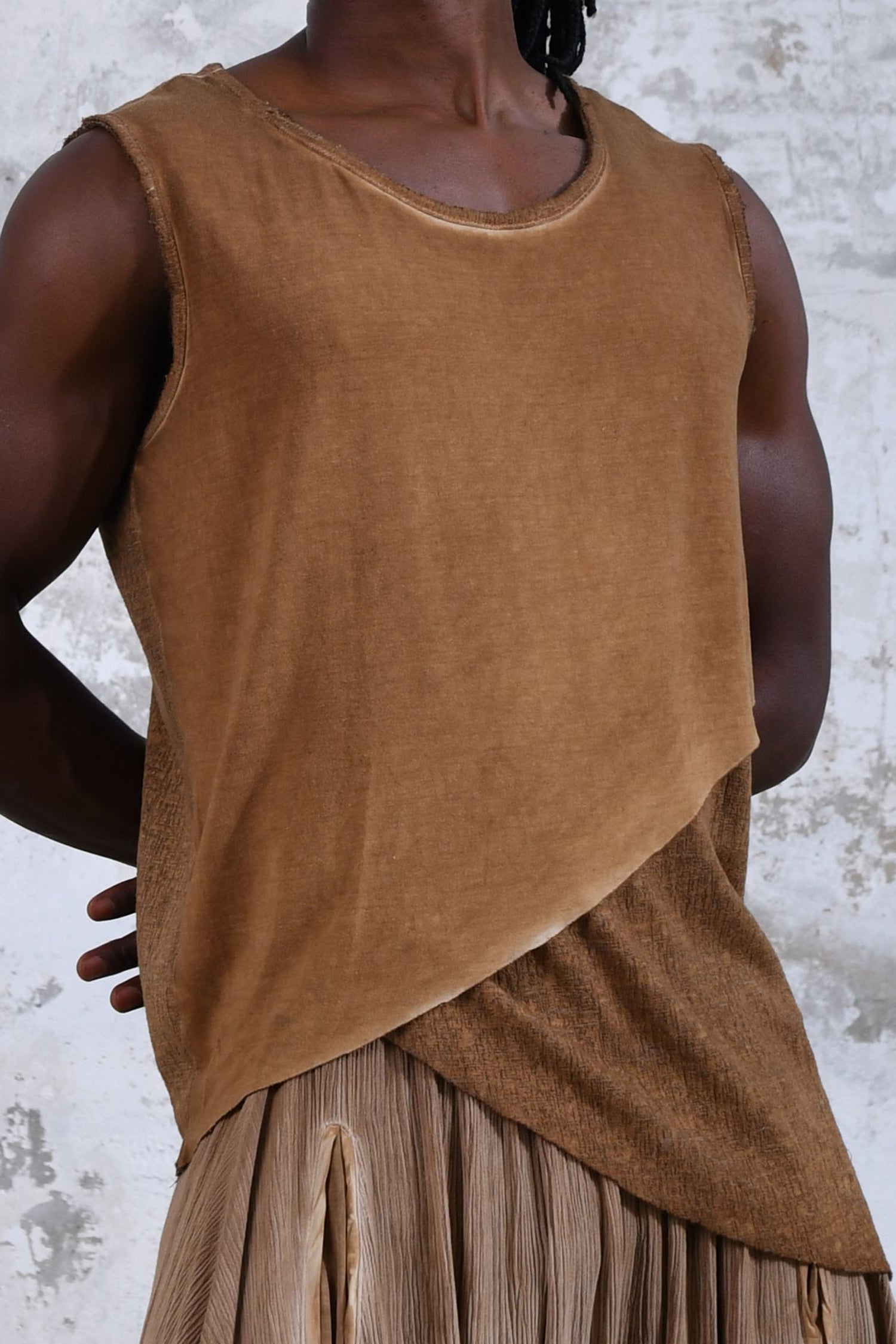 Spiritual men's shirt vest, Sleeveless Bohemian men's festival clothing, Boho yoga-inspired men's vest, Men's vest for Burning Man, Sacred geometry men's t-shirt, Mindful men's fashion, Men's chakra-inspired tshirt, T-shirt for boho men, Men's hand-dyed vest, Conscious festival fashion for men, Men's eco-friendly clothing, Bohemian men's clothing, sacred clothing, luxury boho men