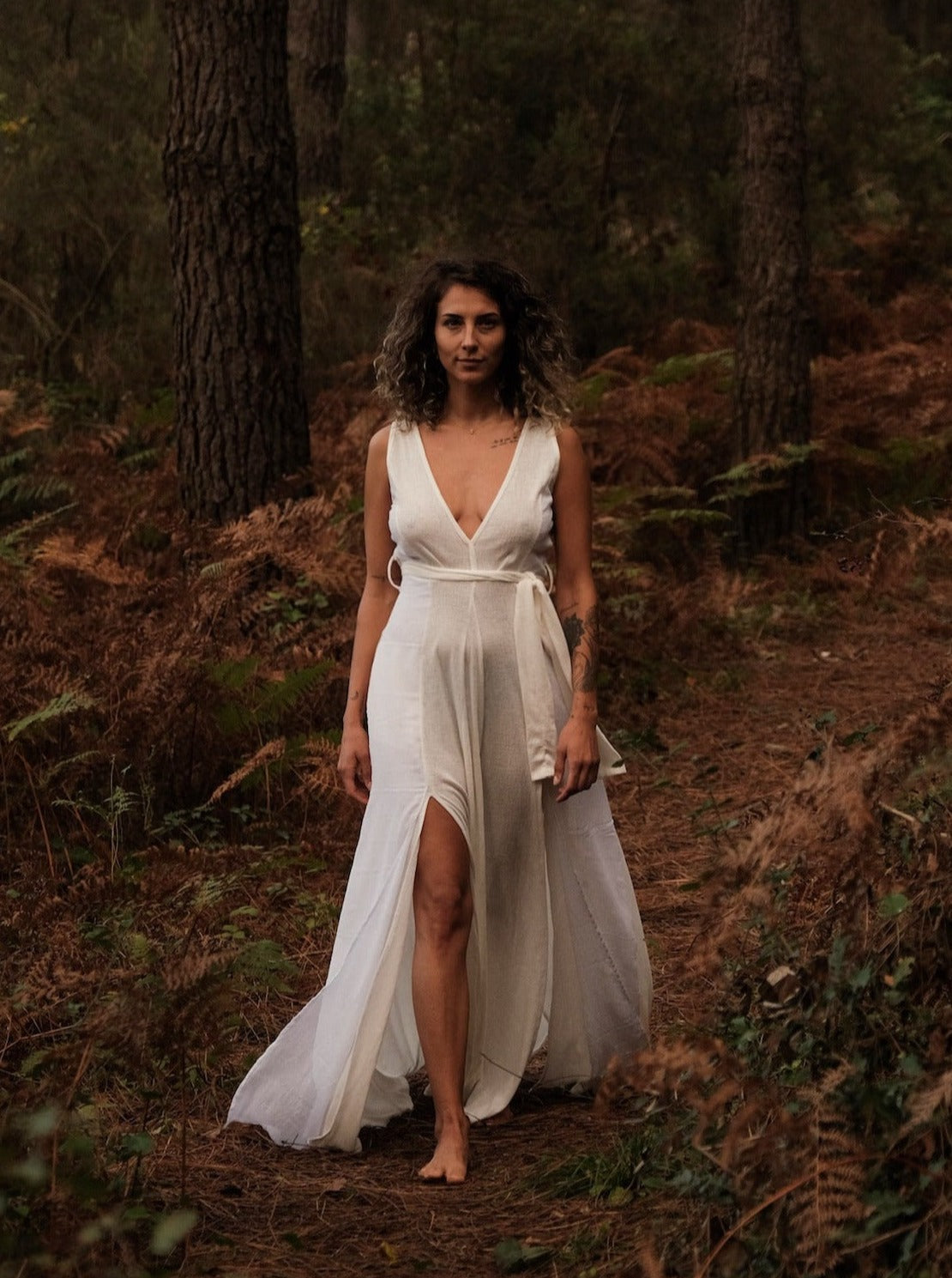 Boho maxi wedding clearance dress